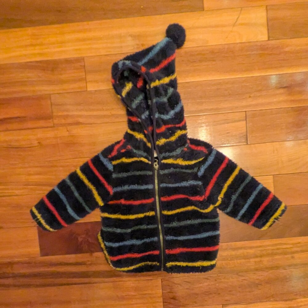 Hanna Andersson Stripe Fleece (6-12 months)